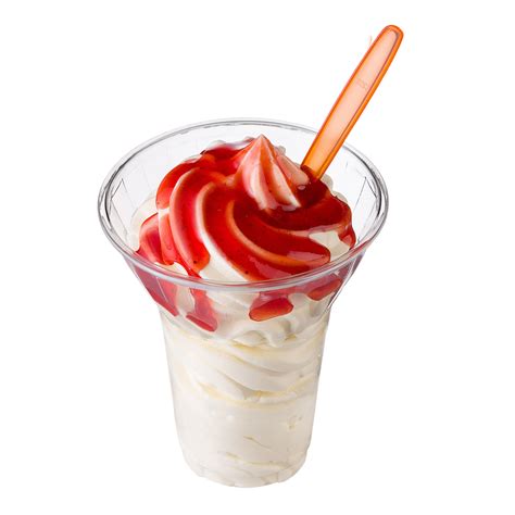 Sundae Strawberry Soft Ice Cream Basra Snack Bar