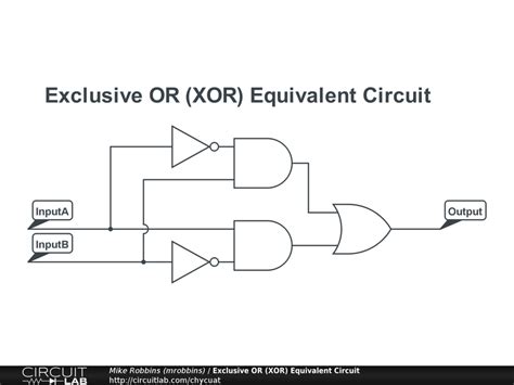 Xor Gate Simple Circuit Diagram Maker - Wiring View and Schematics Diagram