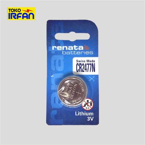 Jual Baterai Renata Cr N Original Lithium Battery V Batrai Cr