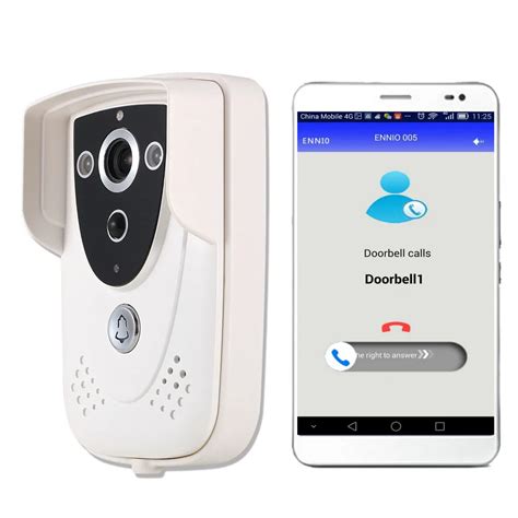 WiFi GSM Door Phone Video Intercom Doorbell IR Night Vision IOS Android