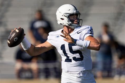 Drew Allar Penn State Offense Approaching Bye Week With ‘a Lot To Improve On’