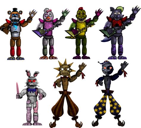 Classic Glamrock Animatronics Part By Foxylisofficial On Deviantart