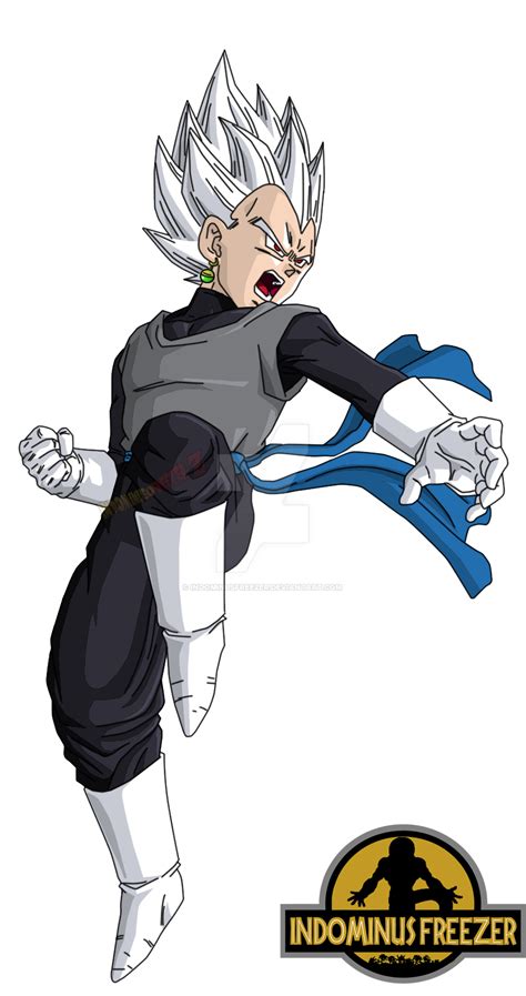 BLACK VEGETA SUPER SAIYAN WHITE by IndominusFreezer on DeviantArt