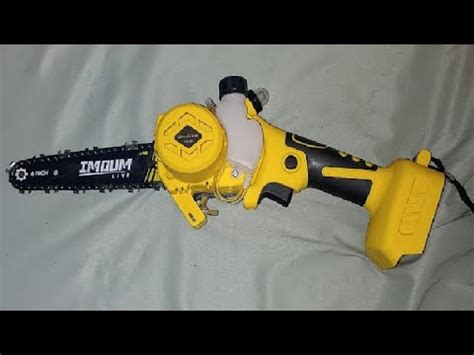 In Cordless Pole Saw Mini Chainsaw Imoumlive Brushless Chainsaw