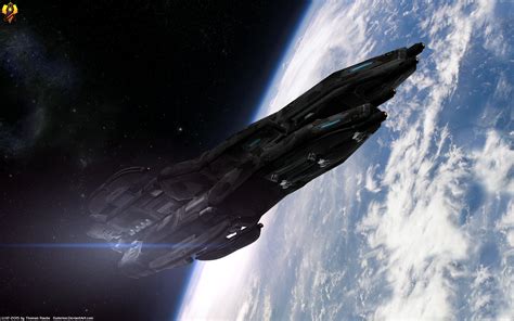 Mass Effect Batarian Cruiser 3d Max 10 Model By Euderion On Deviantart