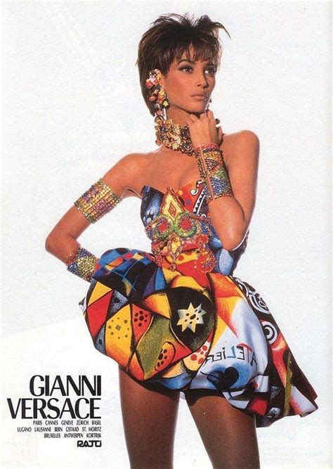 Christy Turlington Versace Versace Fashion Vintage Versace Gianni