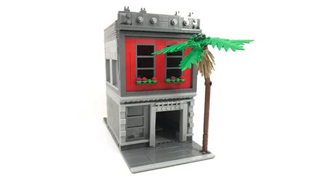 Lego Modular Compatible Auto Repair Shop Moc Youtube