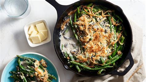 Panko Crusted Green Bean Casserole Milk