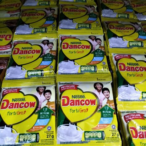 Jual Susu Bubuk Putih Dancow Fortigro 1 Renceng Isi 10 Sachet Susu