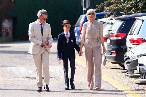 José Ortega Cano y Ana María Aldón celebran la Comunión de su hijo con