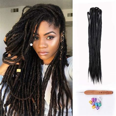 Dsoar Double Ended Dreadlocks Extensions Handmade