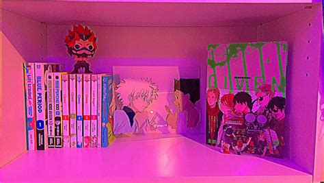 Manga Shelf Anime Room Anime Manga Books