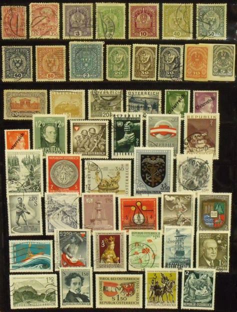 A Austria Collection Mint Used Europe Austria Offices Abroad