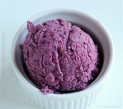 Couscous Consciousness Blueberry Buttermilk Ice Cream