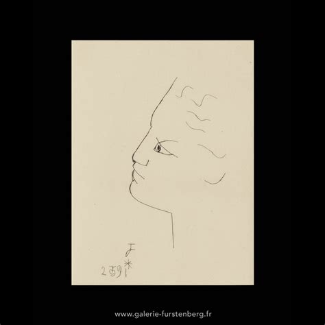 Jean Cocteau Les Mythes Galerie Furstenberg