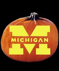 SpookMaster - Michigan Wolverines College Football Team Pumpkin Carving ...