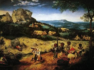 Hay Making The Hay Harvest From The Series Of Six Paintings The