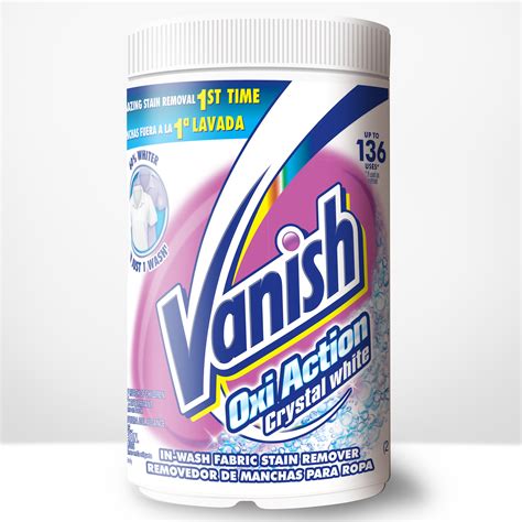 VANISH Oxi Action Crystal White In Wash Fabric Stain Remover