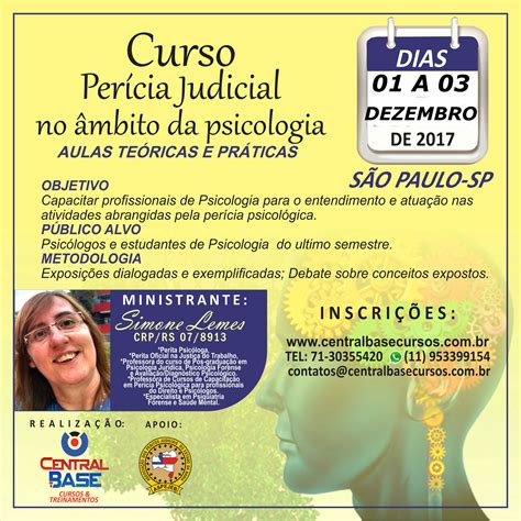 Curso De Per Cia Judicial No Mbito Da Psicologia Cfp Cfp