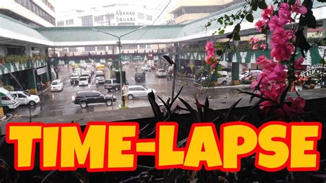 Baguio City Time Lapse Along Abanao Harrison Intersection Youtube