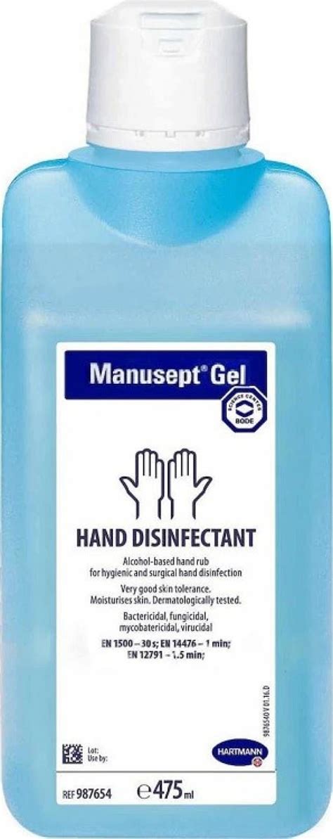 Hartmann Manusept Αντισηπτικό Gel Χεριών 475ml Oneforcare gr