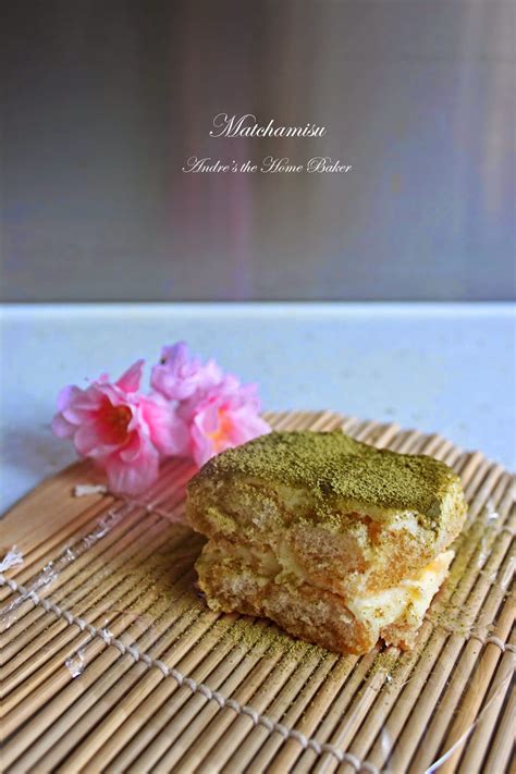 Matchamisu Aka Green Tea Tiramisu Andre S The Home Baker