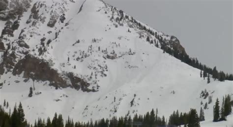 Skier Triggers 1 Thousand Foot Avalanche Inside Closed Alta Ski Area