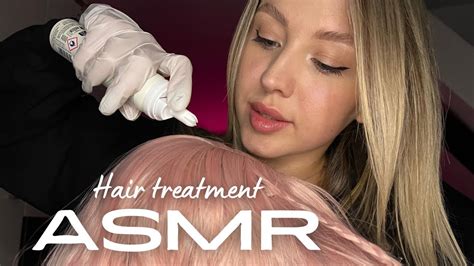 Asmr Roleplay Hair Treatment 💆‍♀️ Scalp Massage And Hair Brushing