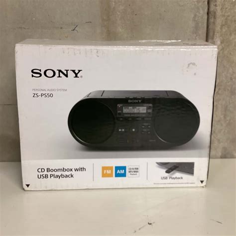 Sony CD Boombox with USB Playback(s)