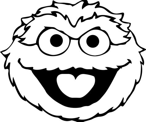 Oscar Head Svg Sesame Street Svg Sesame Street Clipart Ca Inspire