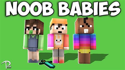 Noob Babies By Pickaxe Studios Minecraft Skin Pack Minecraft