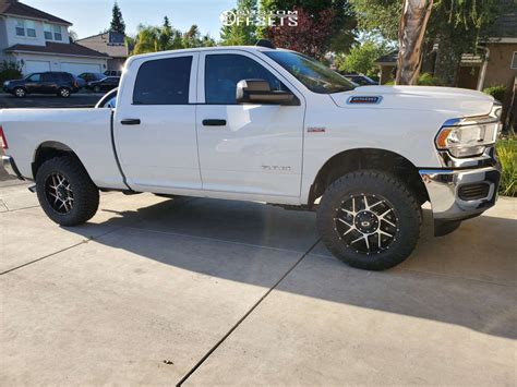 2021 Ram 2500 With 20x9 18 Vision Sliver And 35 11 5r20 Nitto Ridge Grappler And Stock Custom