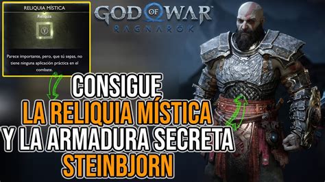 Consigue LA RELIQUIA MÍSTICA y LA ARMADURA SECRETA STEINBJORN God of