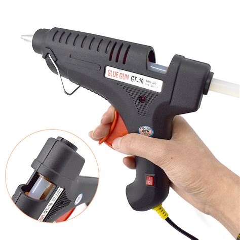 Pistolet Colle Thermofusible Amovible Avec Support Outil De