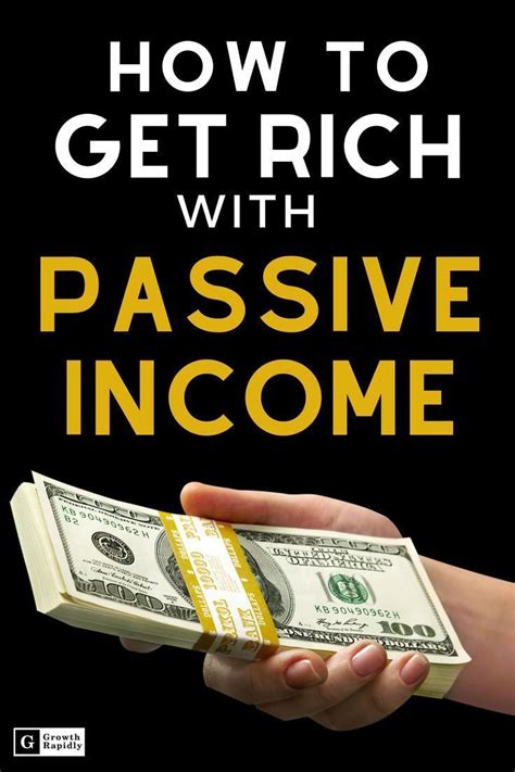 How To Get Rich With Passive Income Investments Growthrapidly In 2020