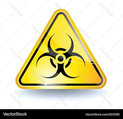 Biohazard sign Royalty Free Vector Image - VectorStock