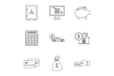 Digital Marketing Icons Set Cartoon Graphic By Ylivdesign