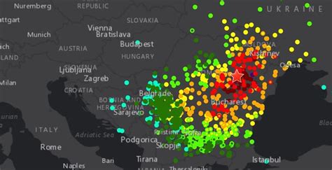 Harta Cutremurelor Din Rom Nia Care Au Fost Cele Mai Puternice Seisme