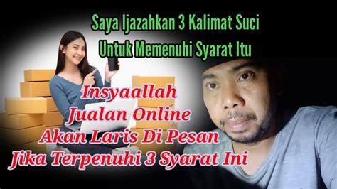 Cara Ghaib Agar Jualan Online Laris Di Pesan Pembeli YouTube