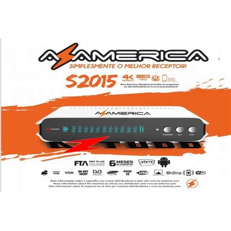 Receptor Azamerica S Hd K Android Acm Na Loja Btv Store