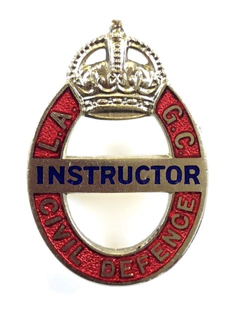 Sally Bosleys Badge Shop WW2 Local Anti Gas Course LAGC Civil Defence