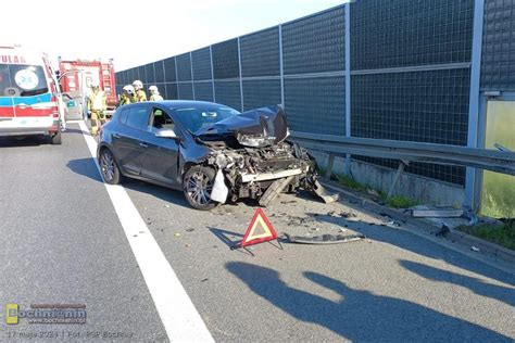 Poranny Wypadek Na Autostradzie A Ko O Bochni Bochnianin Pl