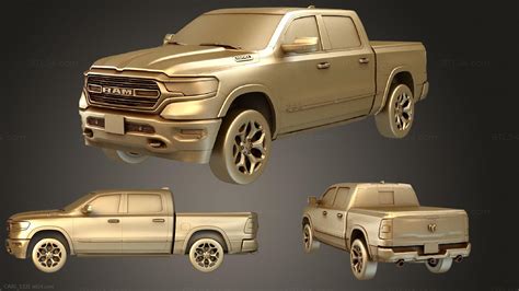 Vehicles Dodge Ram Cars D Stl Model For Cnc