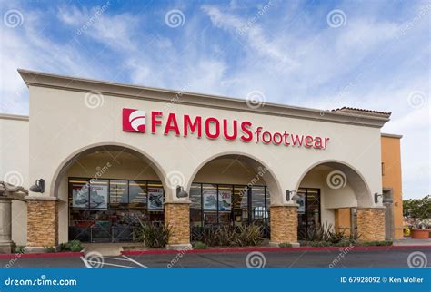 Famous Footwear Store Exterior Editorial Photography Image Of