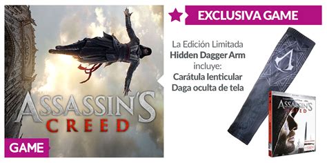 Assassin S Creed La Película En Blu Ray Edición Limitada En Game