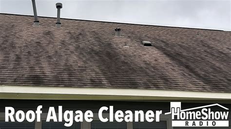 What Do You Recommend For Cleaning Roof Algae Youtube