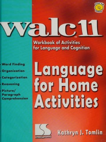 WALC 11 Language For Home Activities Workbook Of Activities For