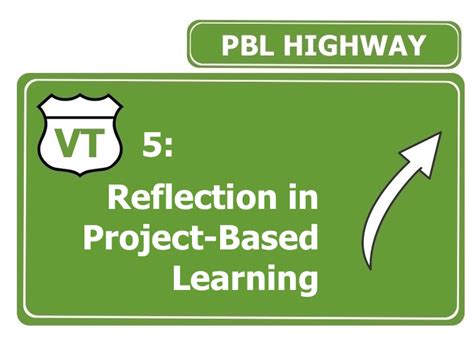 8 Methods For Reflection In Project Based Learning Innovative