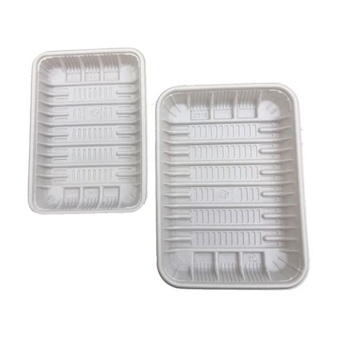 Food Container Biodegradable Supermarket Meat Tray Meat Packaging Tray