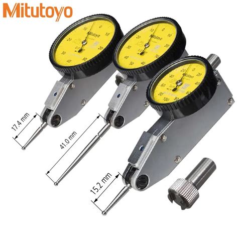 Mitutoyo Indicator0 0 8 De Test De Cadran D Origine 0 01mm 0 5mm513 466